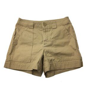 GAP Womens Tan Chino Cotton Shorts Size 4